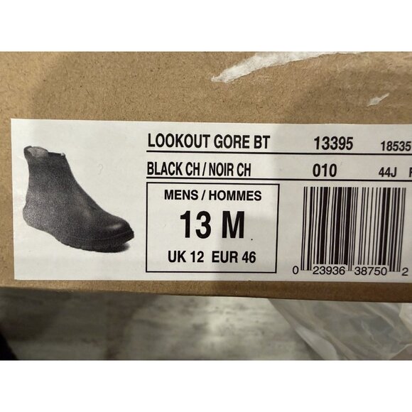 Florsheim Lookout Gore Boot Mens COLOR Black Wide Chelsea Boots Size 13 main image 9